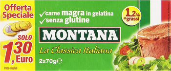 Montana - La Classica Italiana, Carne Magra In Gelatina - 140 g